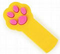 Laser Cat Toy 5 Colors Footprints Laser Pointer Toys Cat Paw Beam Interactive 