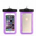 Universal Clear Transparent Waterproof Swimming Cellphone Case Cover Bag