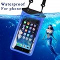 High quality mobile phone waterproof bag waterproof dry pouch for iphone 7