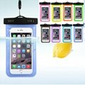 High quality mobile phone waterproof bag waterproof dry pouch for iphone 7