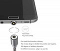 360 Degree Auto Plug Round Magnetic Charging Metal Magnetic Charging Cable