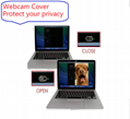 Amazon Hot Sale Slider Aluminum Webcam Cover for Phone &Laptop