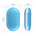 Hot selling Rechargeable hand warmer/warm hands portable power bank 5200mAh