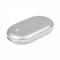 Hot selling Rechargeable hand warmer/warm hands portable power bank 5200mAh