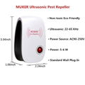 Ultrasonic Pest Repeller US Plug In Pest Control Pest Reject for Mosquitoes, Ant