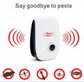 Ultrasonic Pest Repeller US Plug In Pest Control Pest Reject for Mosquitoes, Ant