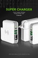 Wholesale universal travel charger Qi wireless mulifunctional power bank 6700mAh