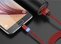 Magnetic cable 360 degree auoto plug round magnetic charging cable 2