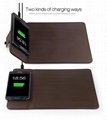 2018 QI Laptop Stand Mouse Pad Wireless Charger, Mouse Pad Build-in QI Universal