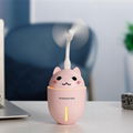 Best cute pet 3 in1 night light usb fan with cooling cat mini mist humidifier