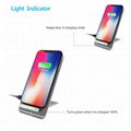 Latest Style Innovative Metal Foldable Wireless Fast QI Charger Of Vertical Supp