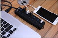 Super Speed 4 port usb hub with ac adapter usb 3.0 hub switches and LED