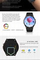 Luxury Round Screen Heart Rate Monitor WiFi GPS 3G WCDMA KW88 Smart Watch 11