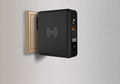 Newest universal travel charger Qi wireless mulifunctional power bank 8000mAh 8