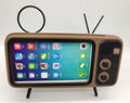 Newest Wholesale Wireless Speaker Classic TV Speaker with Mobile Phone Holder