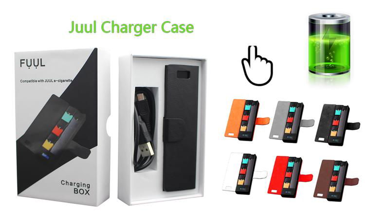 Full charger power bank 1200mah micro usb Juu Leather Case  Battery Starter Kit