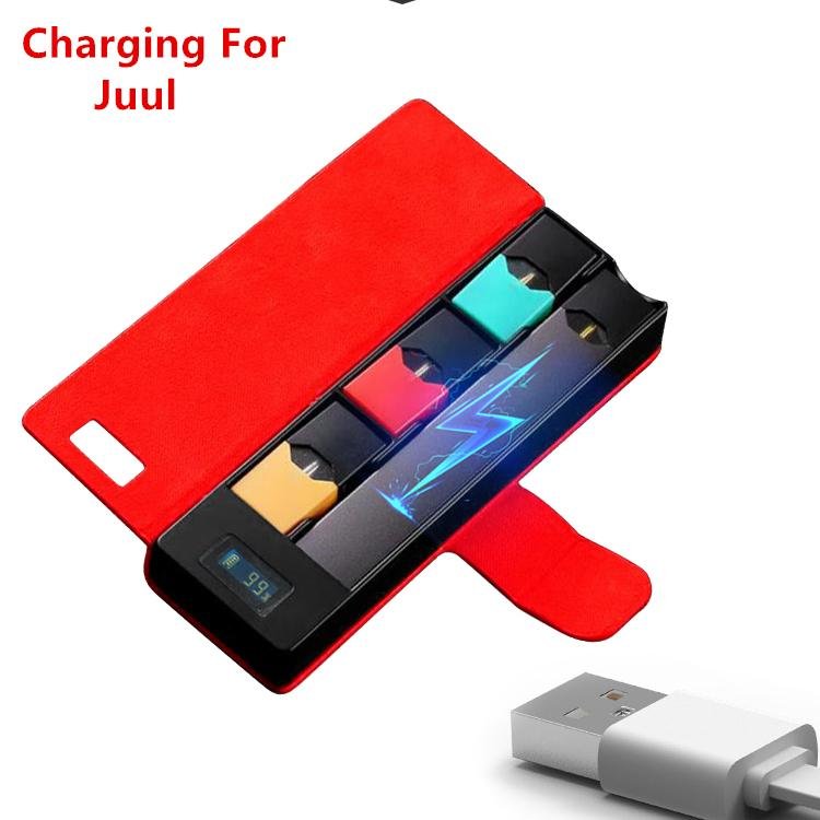 Full charger power bank 1200mah micro usb Juu Leather Case  Battery Starter Kit  2