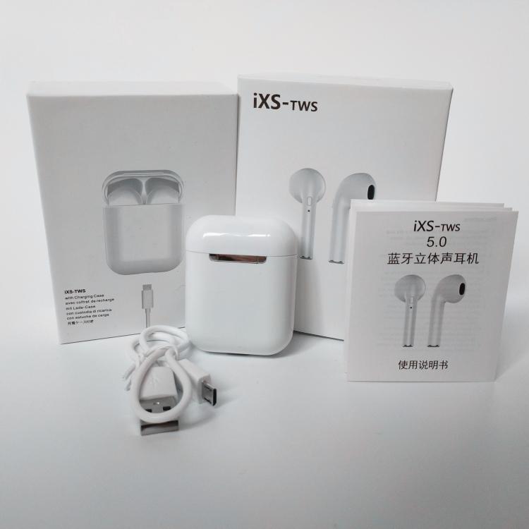 Factory price iXS TWS earbuds bluetooth earphone wireless 5.0 stereo earphone