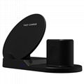 2019 New 3 in 1 Wireless Charger Stand Fast Charging Dock for Phone Watch Airpod 6