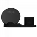 2019 New 3 in 1 Wireless Charger Stand Fast Charging Dock for Phone Watch Airpod 11