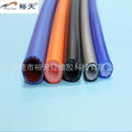 medical equipment braided reinforced silicone hose 1