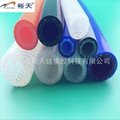 medical equipment braided reinforced silicone hose 4