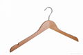 flat wooden dress hanger skirt hanger