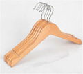 flat wooden dress hanger skirt hanger garment hanger 3