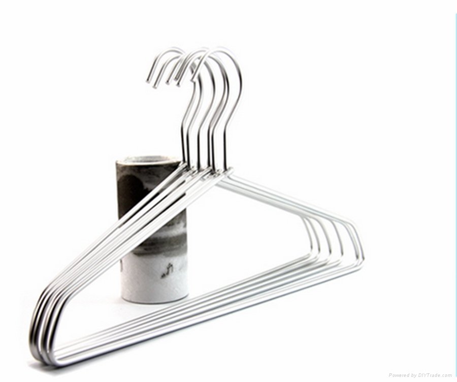 Best seller silvery metal hangers wholesale metal hanger 2