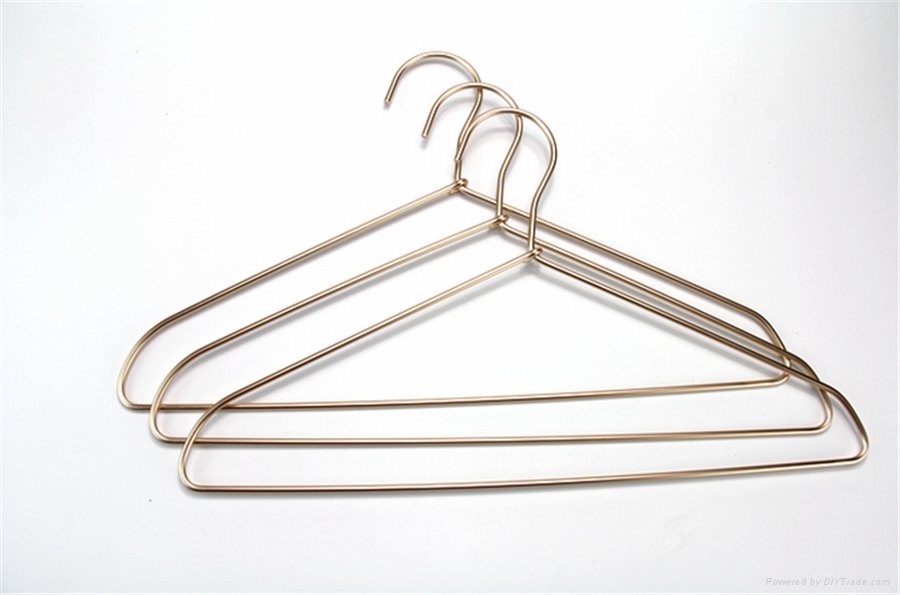 Best seller silvery metal hangers wholesale metal hanger 3
