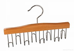 Wooden specialty belt hanger tie hanger towel hanger