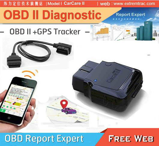 OBD GPS car tracker OBD2 OBDII GPS vehicle Tracker diagnostic