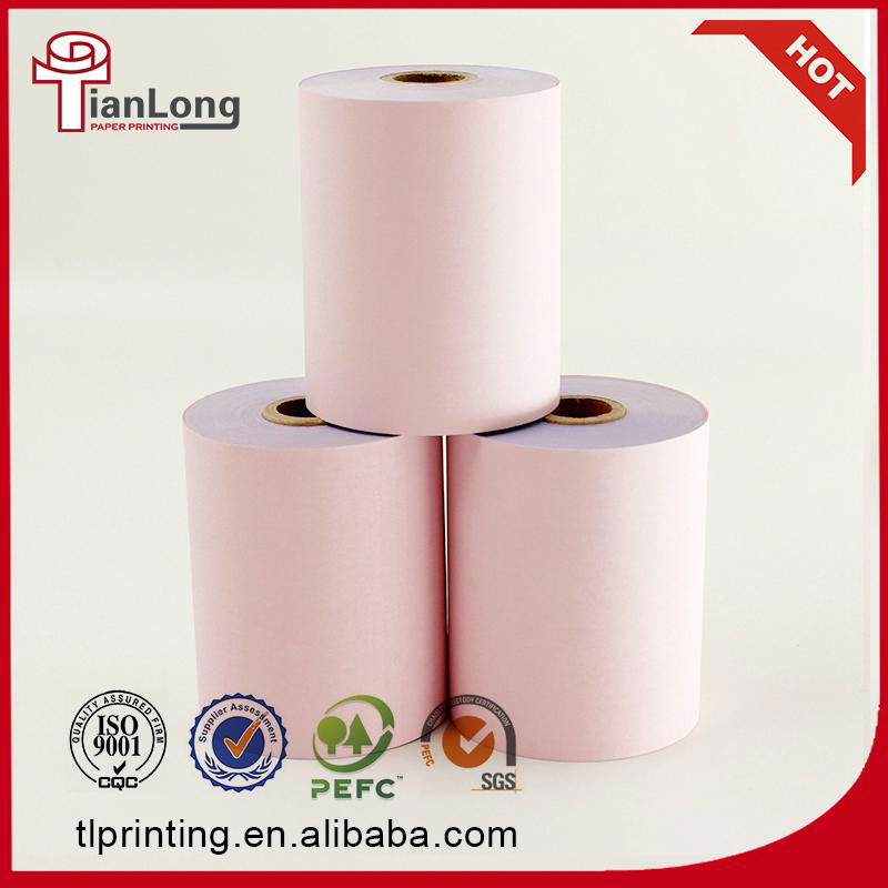 Good printed NCR carbonless cash register paper roll