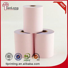 Good printed NCR carbonless cash register paper roll