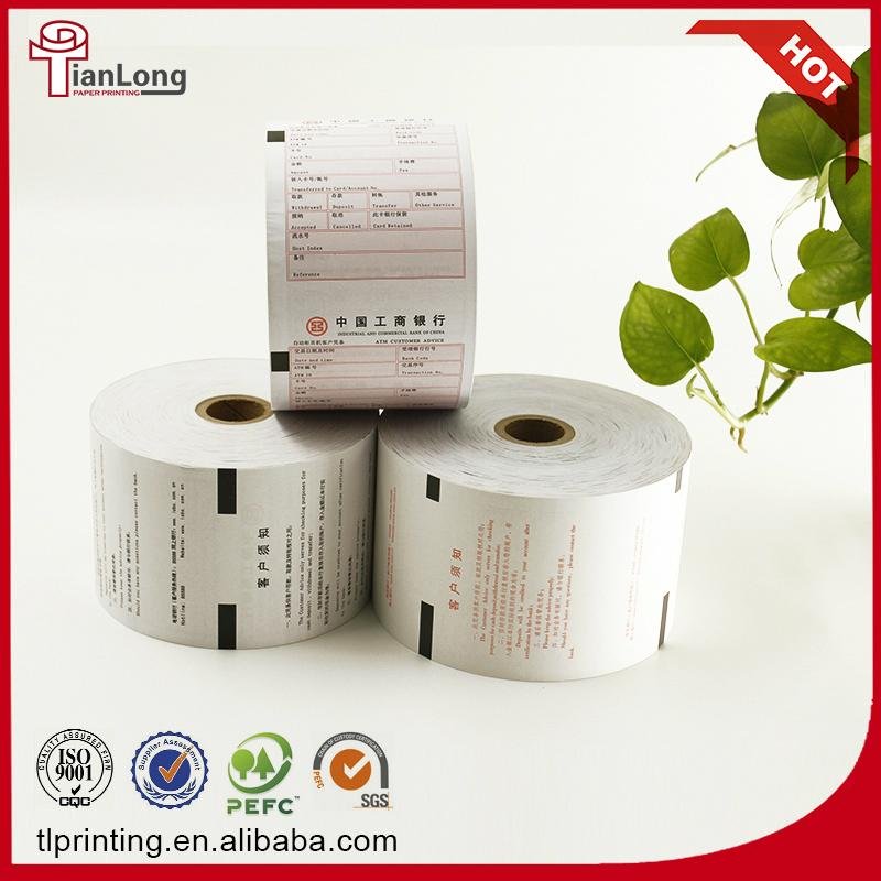 best manufacturer of hot selling thermal ATM paper roll