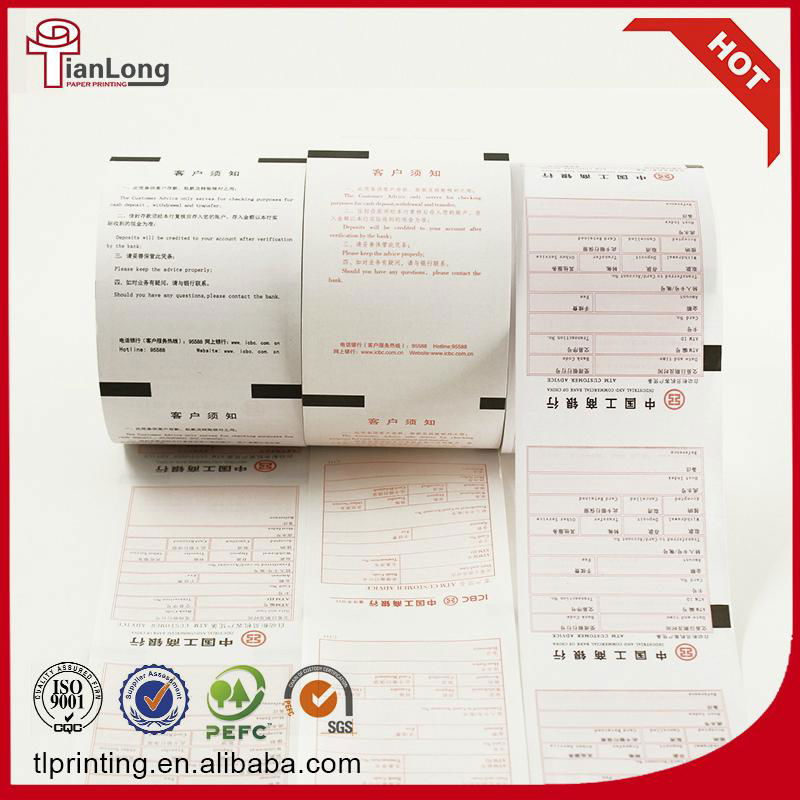 best manufacturer of hot selling thermal ATM paper roll 2