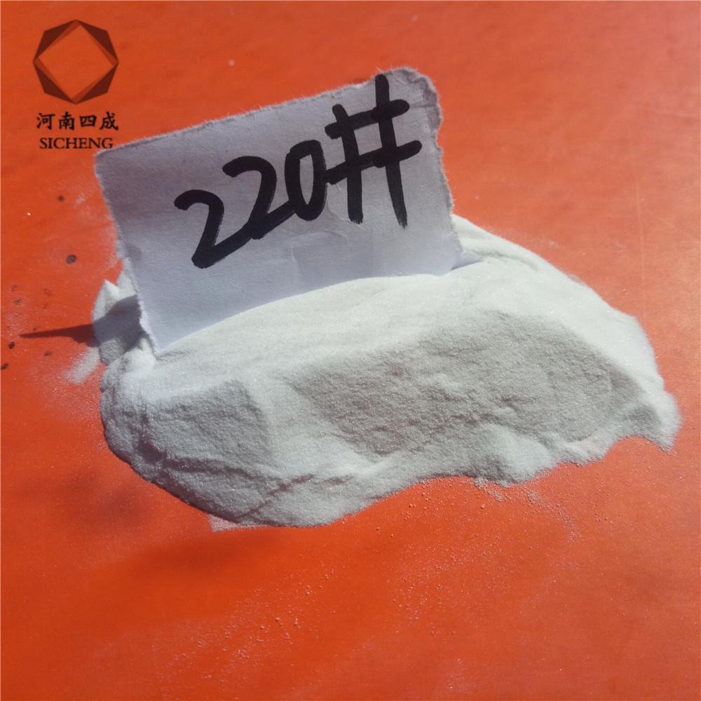 white fused alumina/white aluminium oxide grit 220#  5