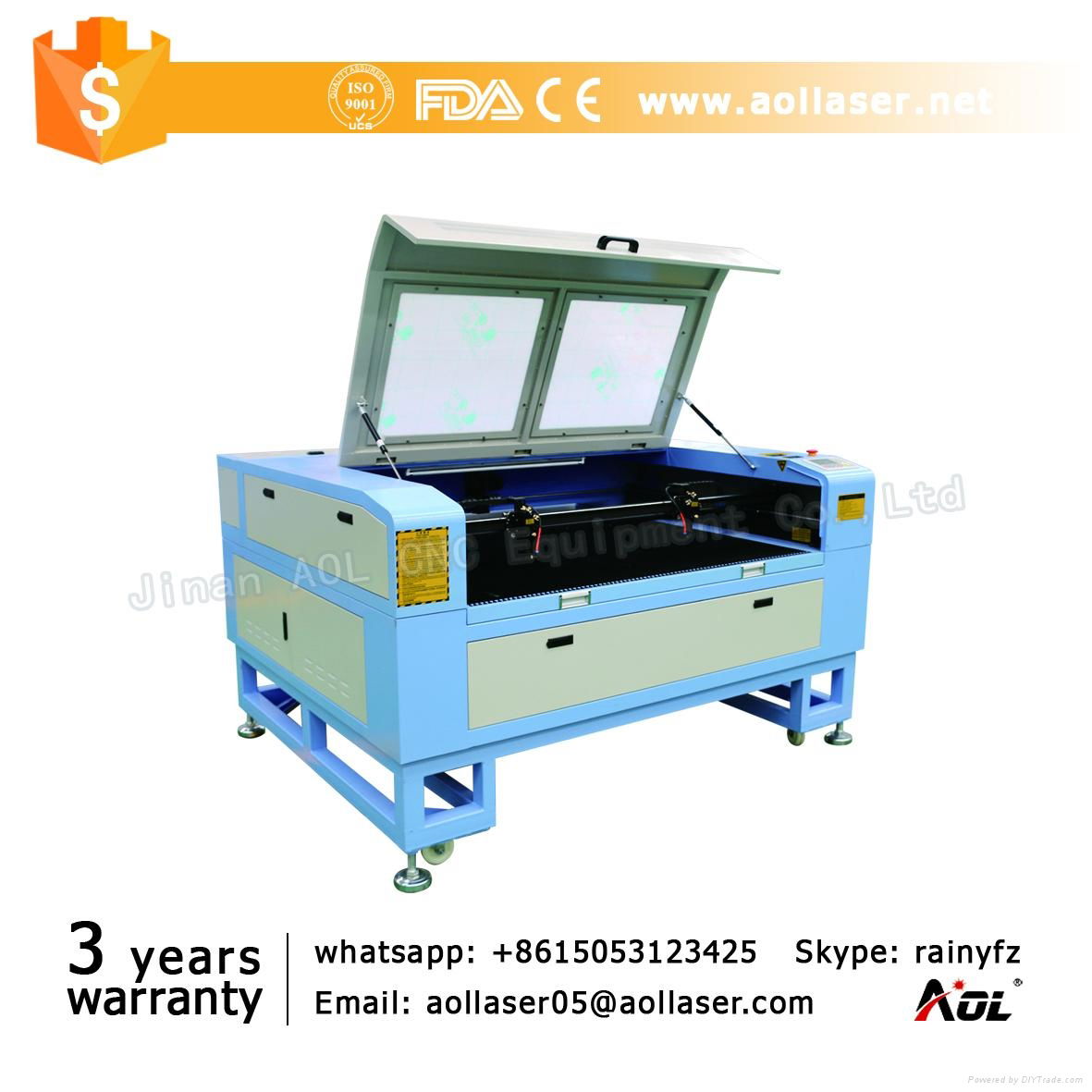 double laser heads cutting machine with double efficiency  3