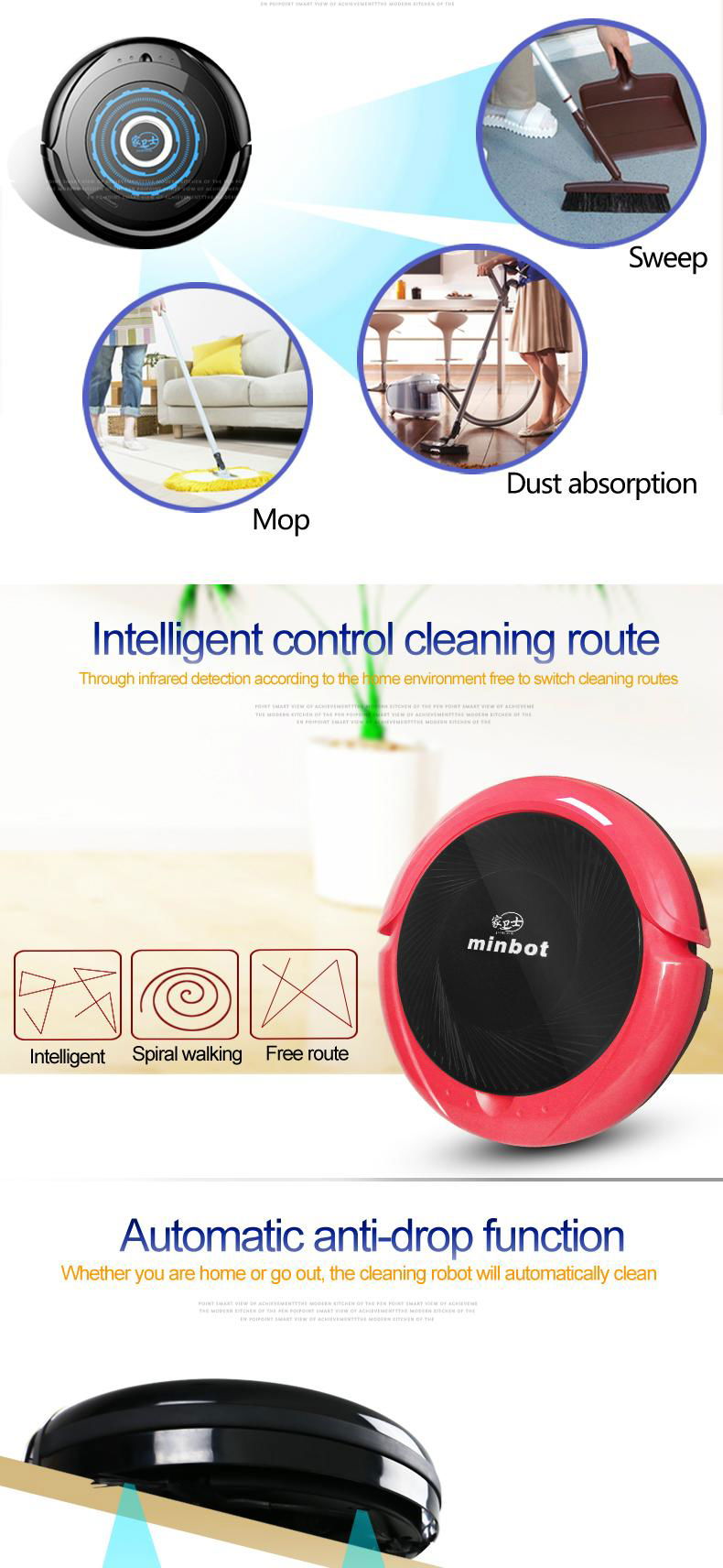 S3 vacuum robot with planned type cleaning route cleaners for home 4
