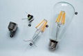 long life time >30000hrs dimmable led filament bulb