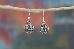 Whole Sale  925 Steling Silver Mystic Topaz Gemstone Earring