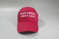 best selling trump hat Make America Great Again cotton basebll cap 1