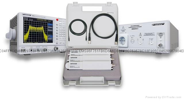 EMI预兼容测试套装EMC-SET2 传导辐射电磁干扰测试仪 HM6050-2 3