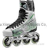 TOUR Hockey Senior Fish BoneLite Pro White Roller Hockey Skates 