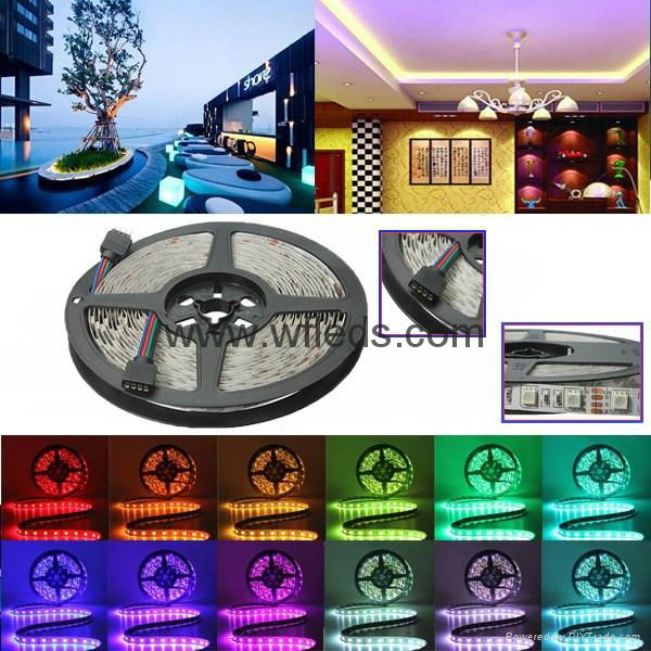 LED Strip Lights Red Flexible LED Tape Lights Luzes de tira LED 300LED 5050 LED  5