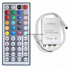 High quality Led Controller 44 Keys LED IR RGB Controller LED Lights Controller