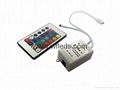 12V 24 Key Wireless led IR Remote Controller For 3528 5050 RGB LED Strip Light 2