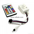 12V 24 Key Wireless led IR Remote Controller For 3528 5050 RGB LED Strip Light 3