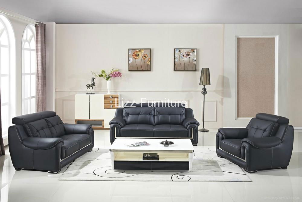 european style leather sofa set