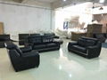 European Style Leather Sofa Set 3